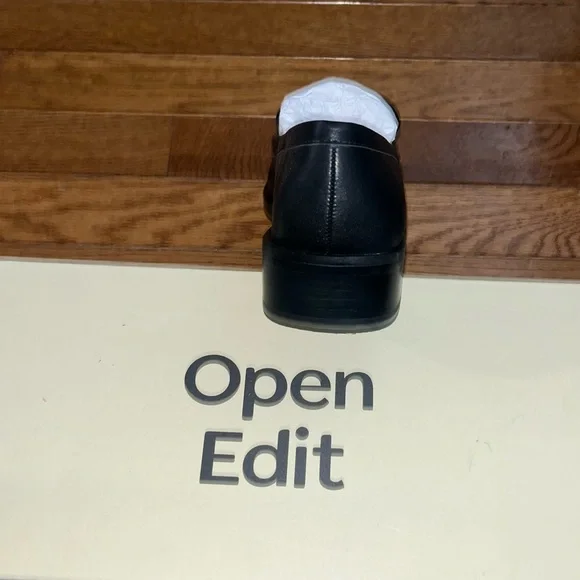 Open Edit Black Blayke Loafer Women’s Size 5 Medium - Picture 11 of 13